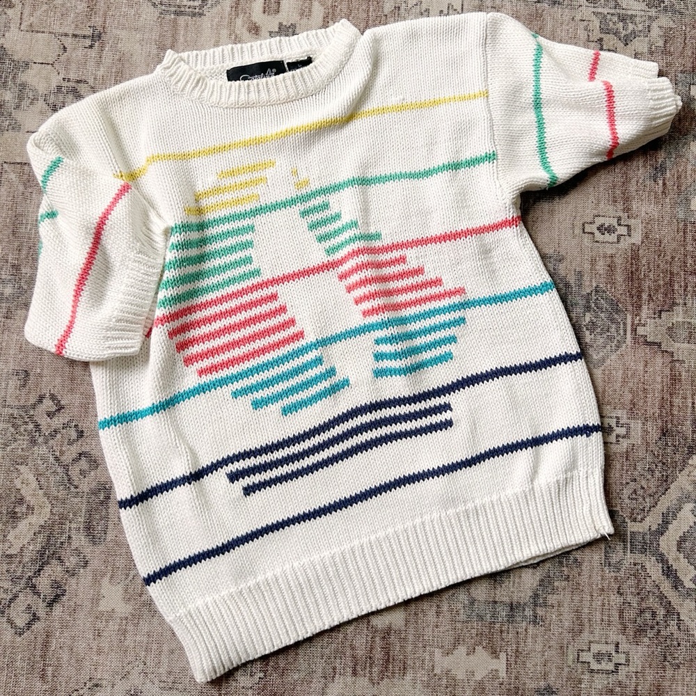 Vintage Sailor Knit Top